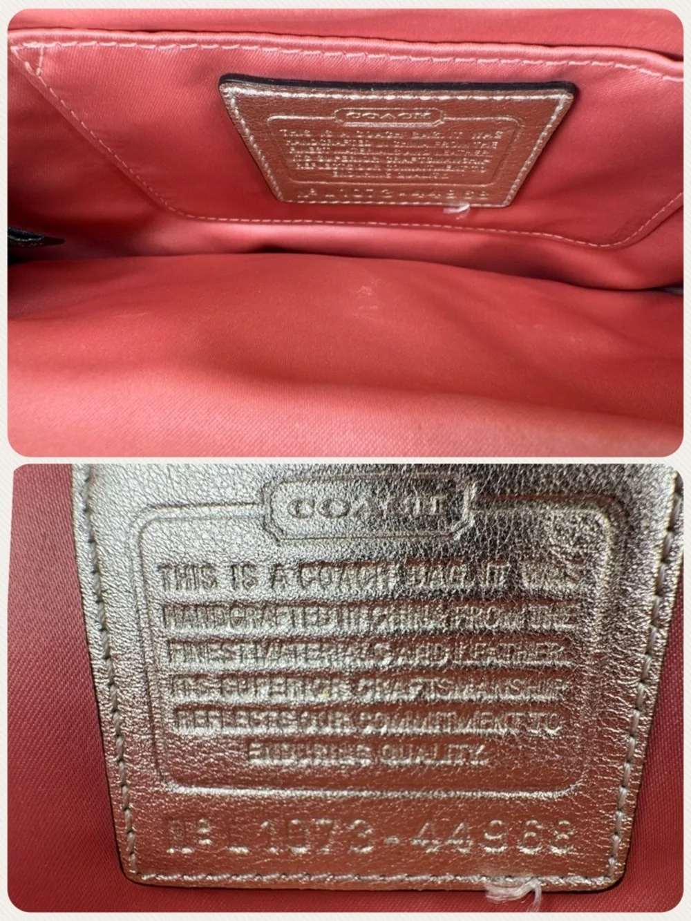 Coach Y2K Straw Frame C Gold Clutch Wristlet  Kisslock Bag